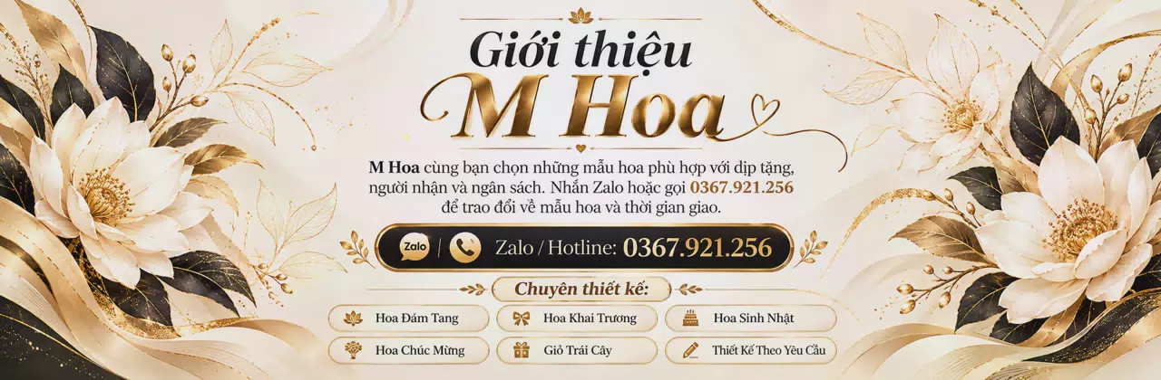 Ảnh bìa Shop hoa tươi Xã Gia Kiệm Đồng Nai - Hoa đẹp theo ý bạn